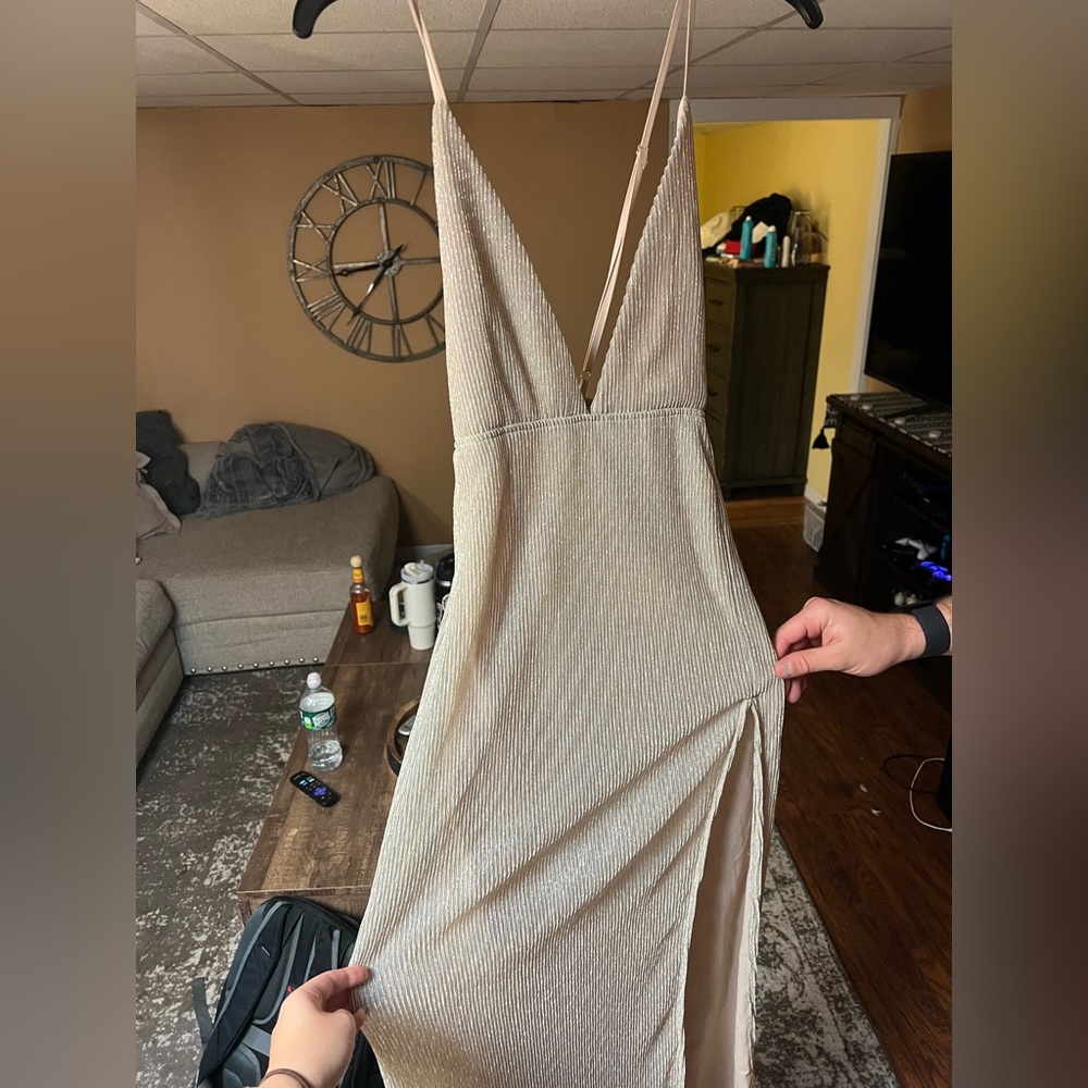 Never worn super down formal maxi dress